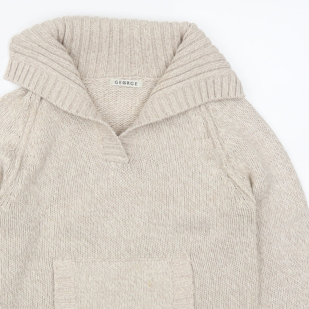 George Womens Beige   Pullover Jumper Size 10