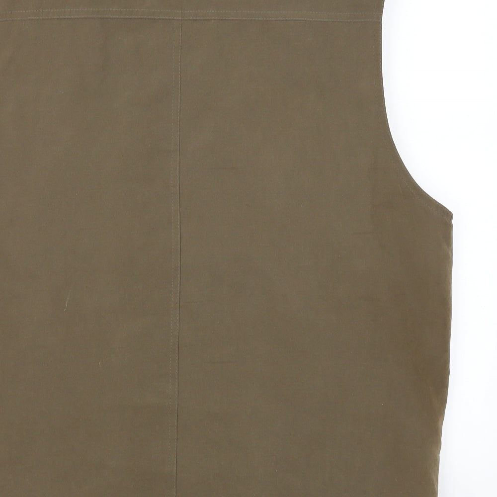 Morde Mille Mens Brown   Gilet Coat Size M