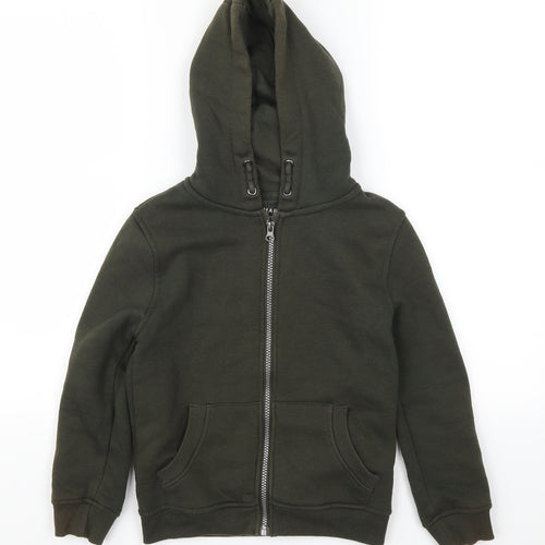 Primark Boys Green   Full Zip Hoodie Size 7-8 Years