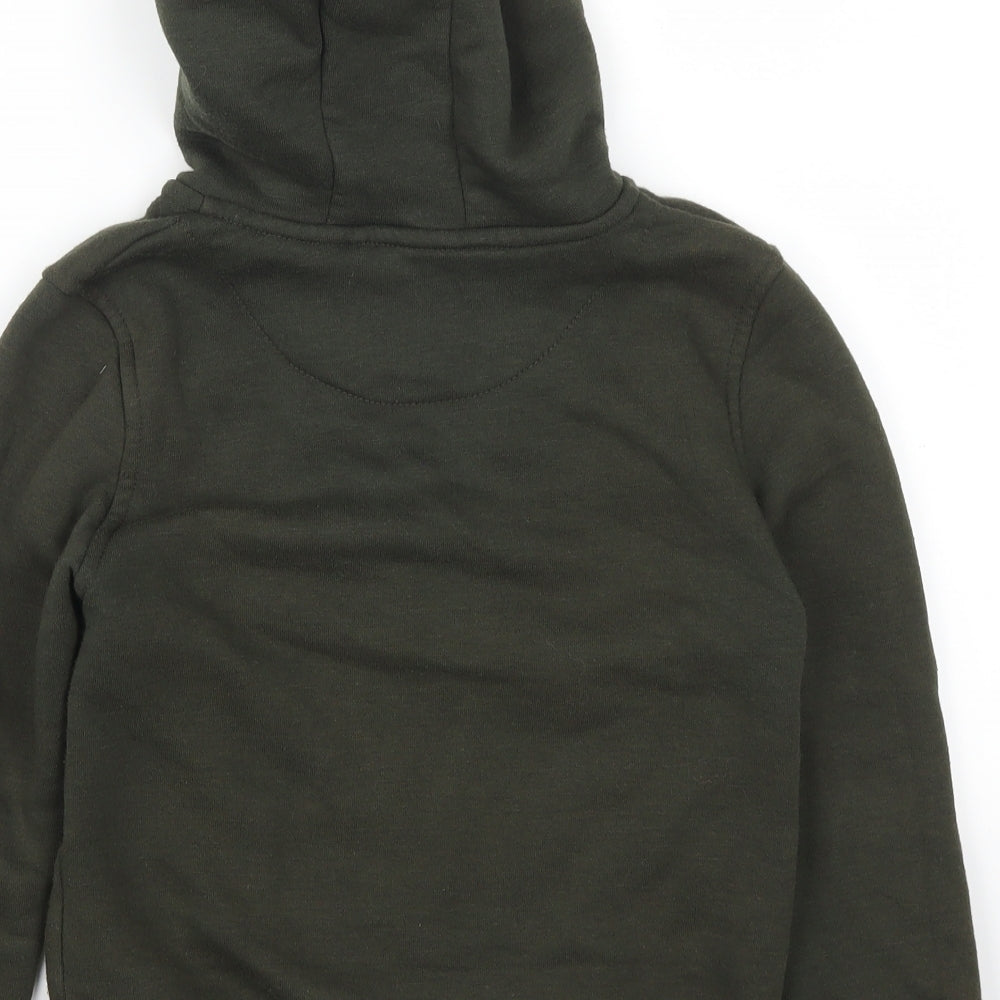 Primark Boys Green   Full Zip Hoodie Size 7-8 Years