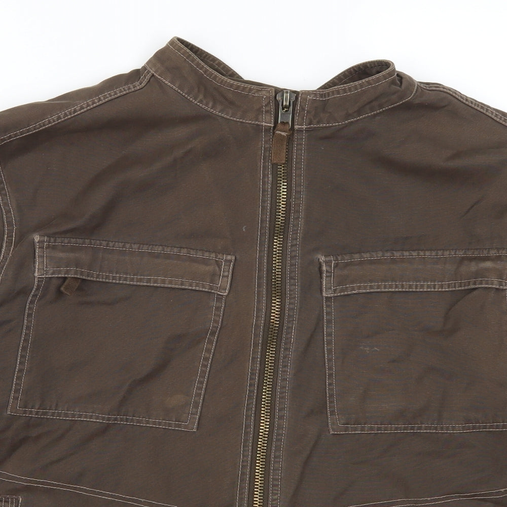 Vurton Mens Brown   Jacket  Size L