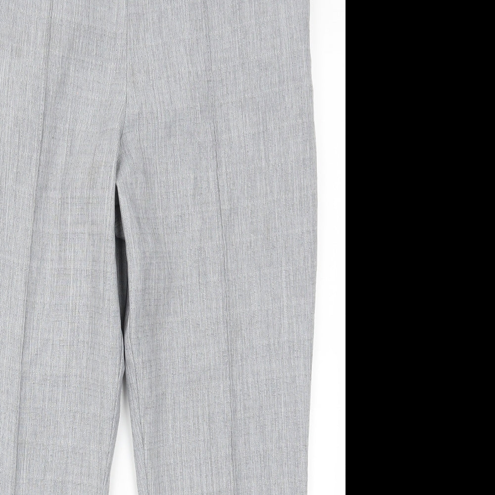 Marks and Spencer Womens Grey   Trousers  Size 14 L27.5 in