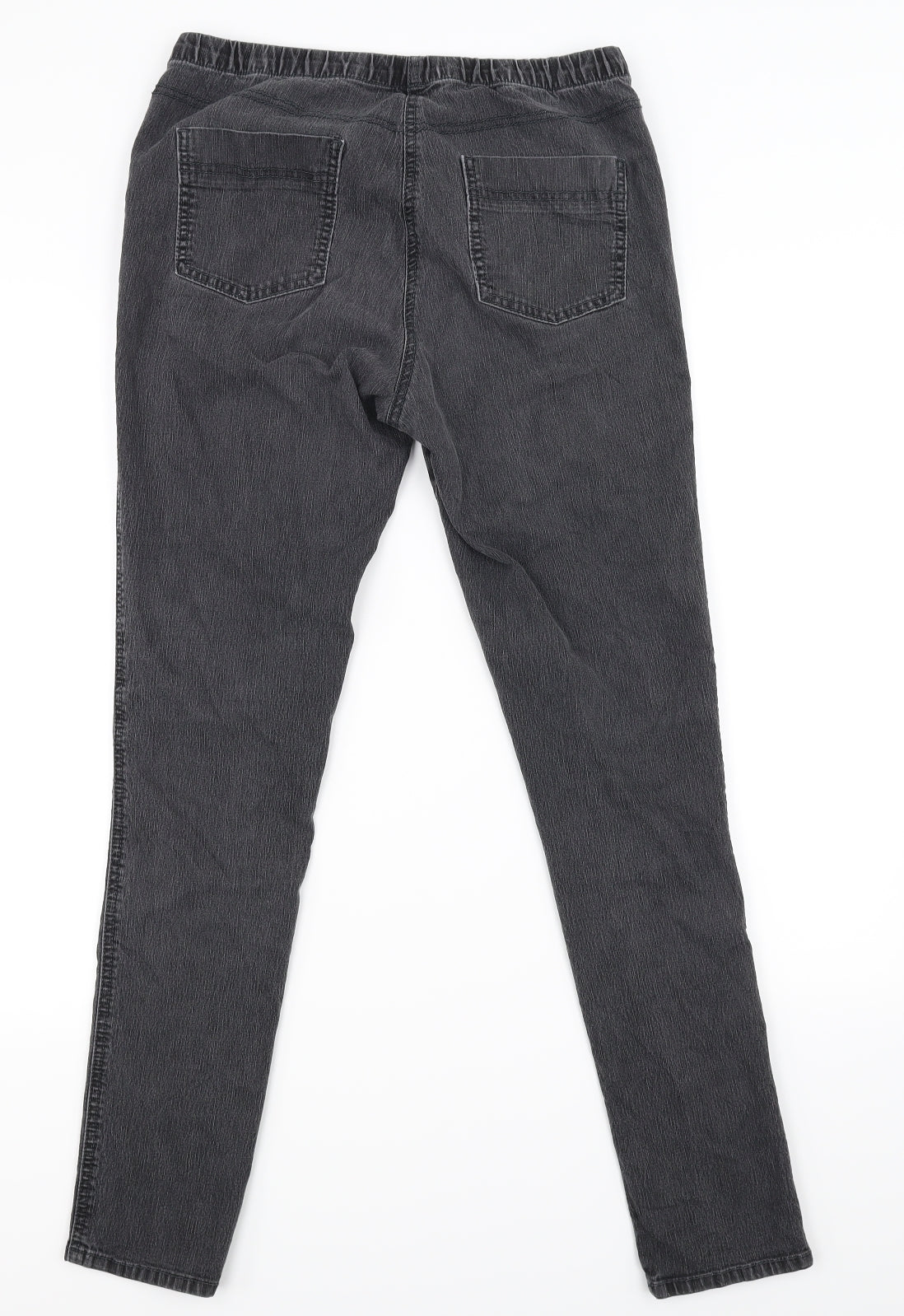 M&Co Womens Grey   Jegging Leggings Size 12 L29 in