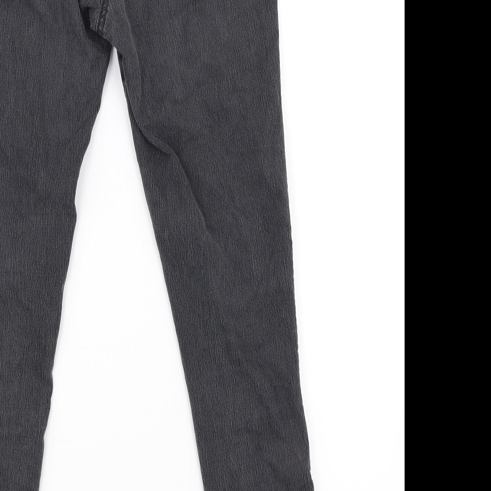 M&Co Womens Grey   Jegging Leggings Size 12 L29 in