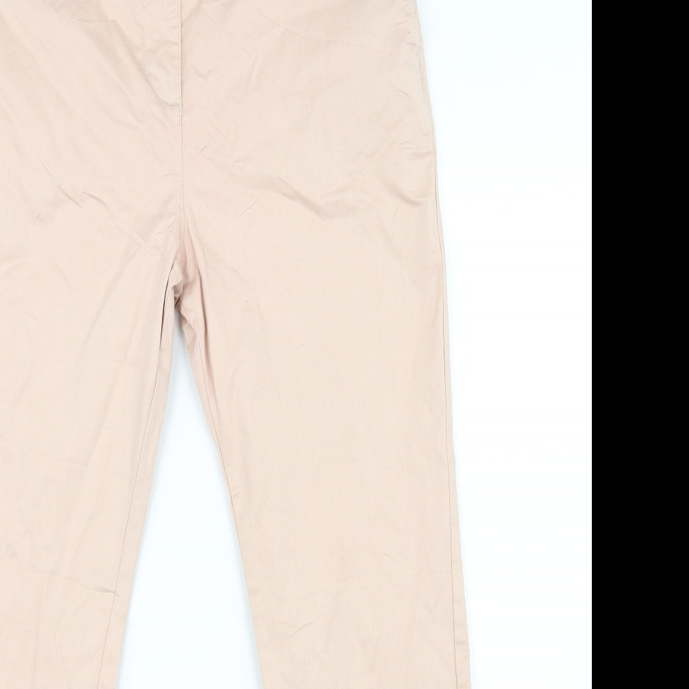 Per Una Womens Pink   Trousers  Size 14 L26.5 in