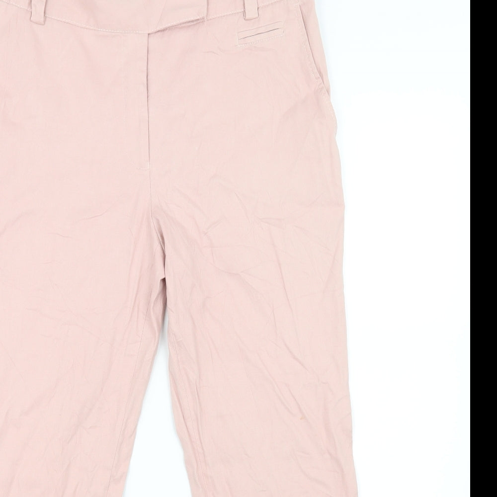 NEXT Womens Pink   Trousers  Size 12 L24.5 in