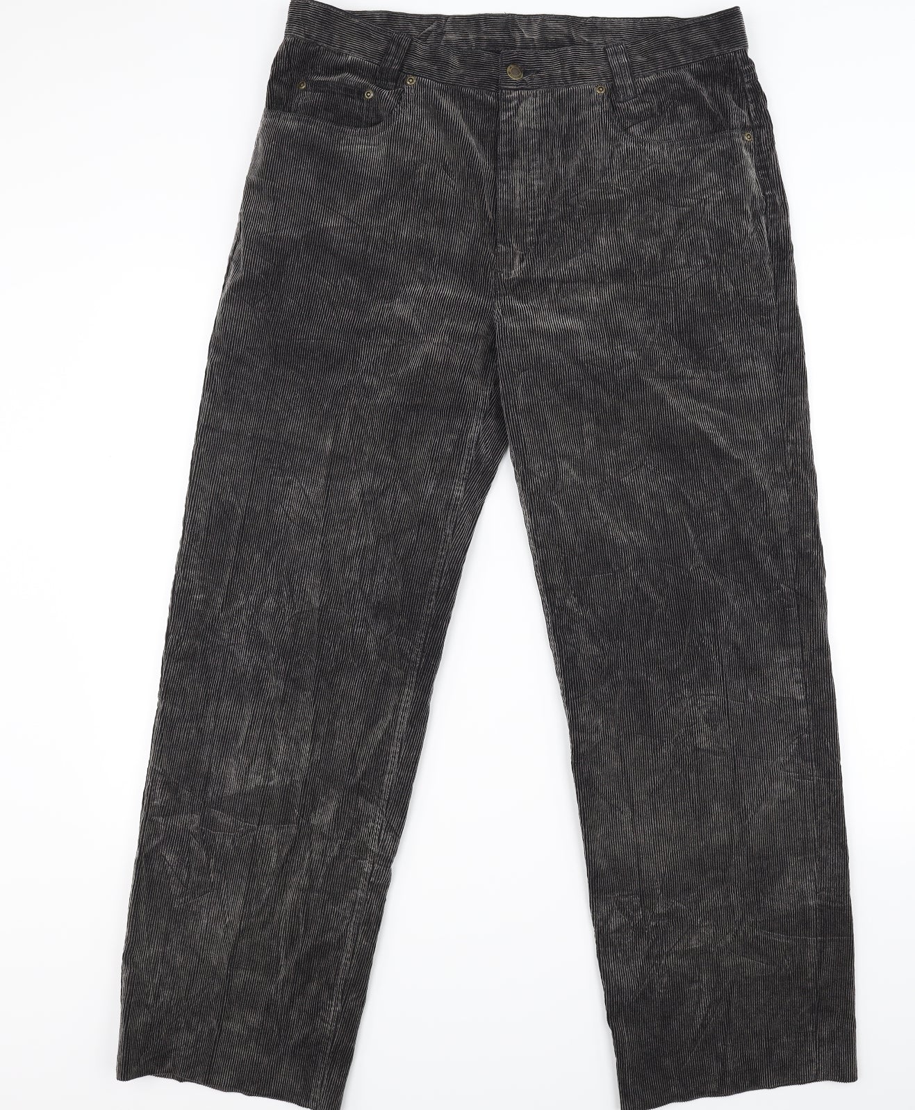 Axis Mens Brown  Corduroy Straight Jeans Size 36 in L34 in