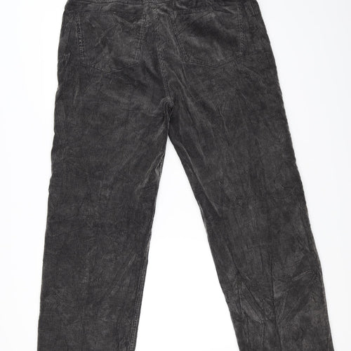 Axis Mens Brown  Corduroy Straight Jeans Size 36 in L34 in