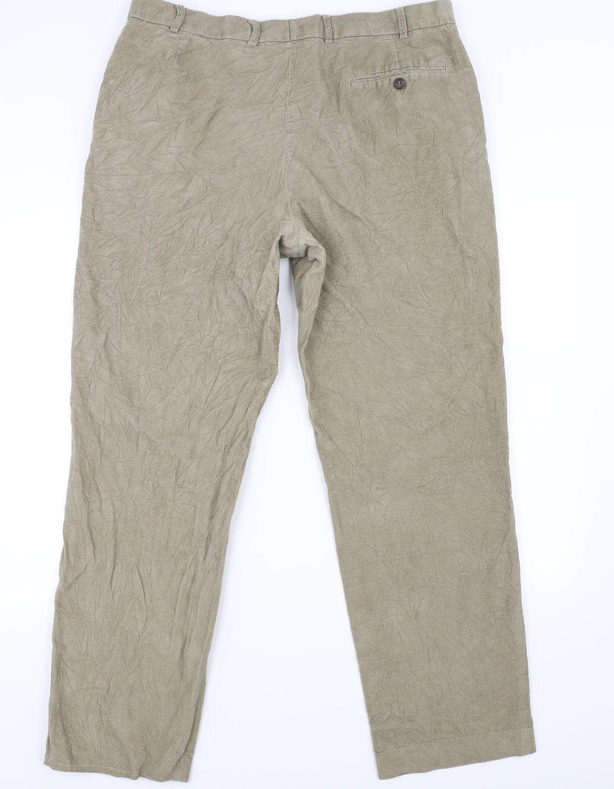 Marks and Spencer Mens Beige   Trousers  Size 38 in L33 in