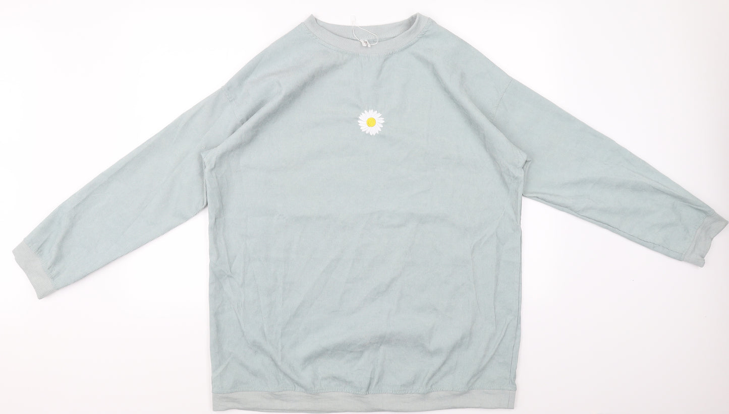 orderplus  Womens Green   Pullover Jumper Size M