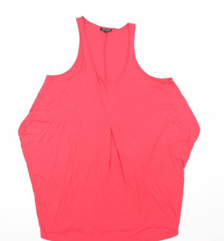 Topshop Womens Pink   A-Line  Size 12