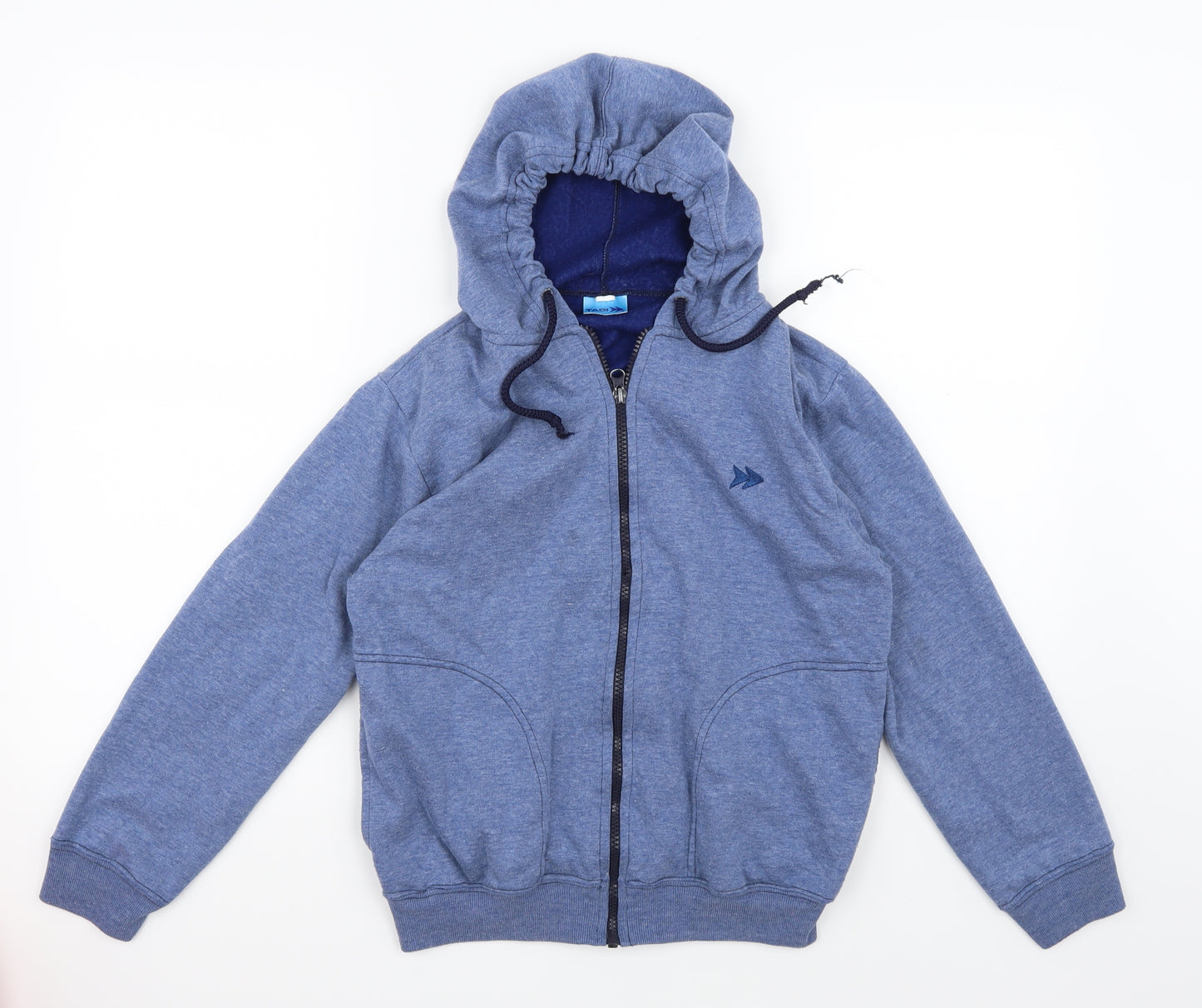Tadi Boys Blue   Full Zip Hoodie Size 14 Years