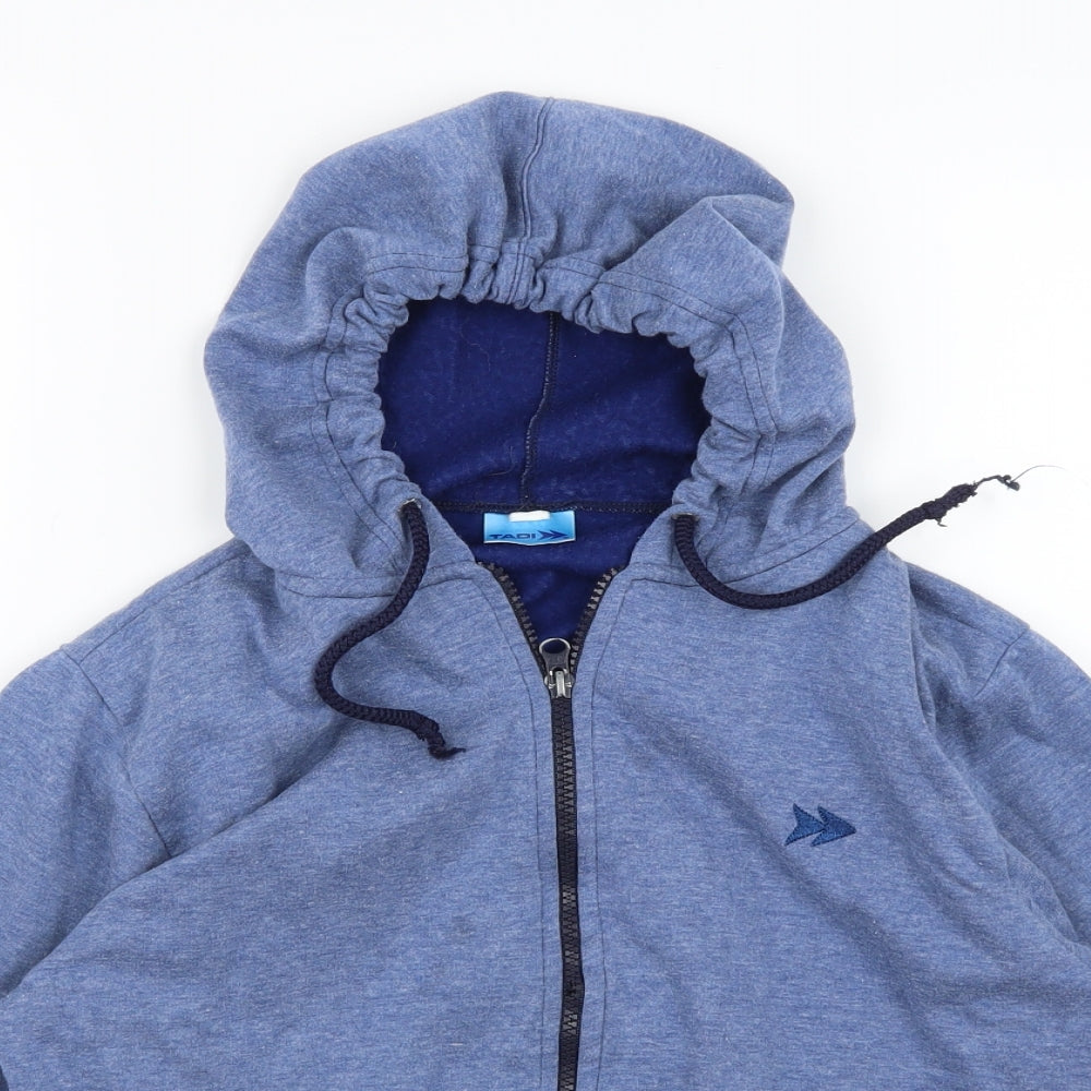 Tadi Boys Blue   Full Zip Hoodie Size 14 Years