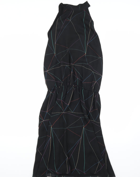 1971 Womens Black   A-Line  Size 6