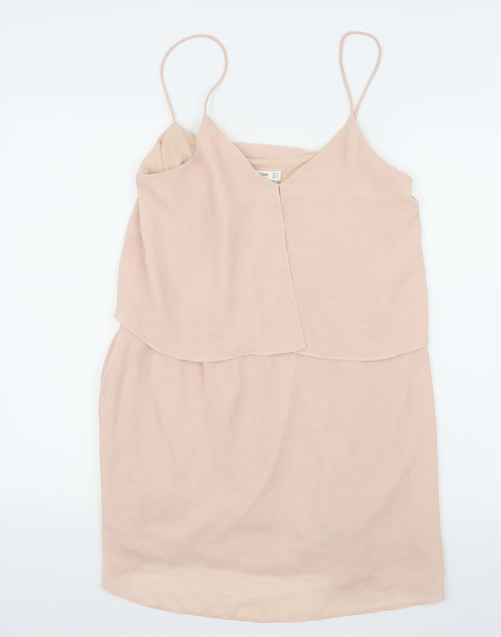 Mango Womens Pink A-Line Size M