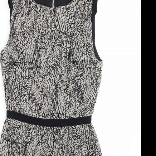 Topshop Womens Black   A-Line  Size 8