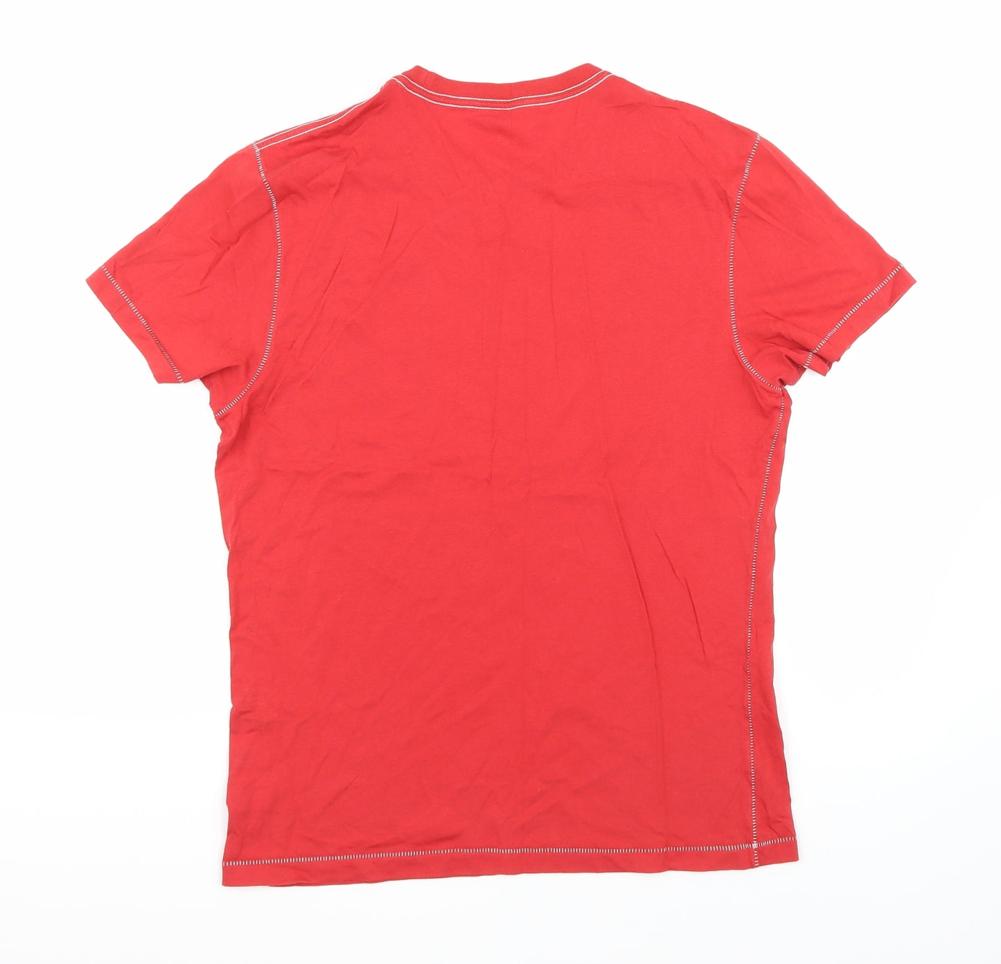 Banana Republic Mens Red    T-Shirt Size S
