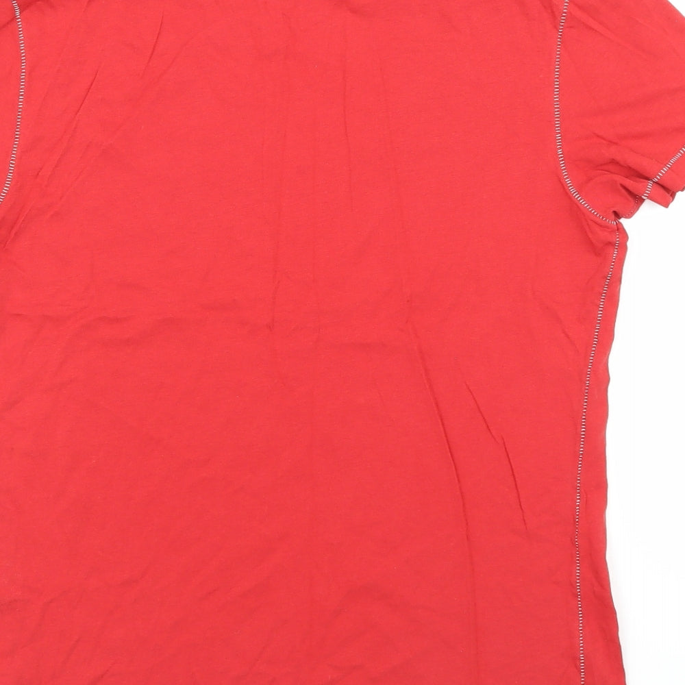 Banana Republic Mens Red    T-Shirt Size S