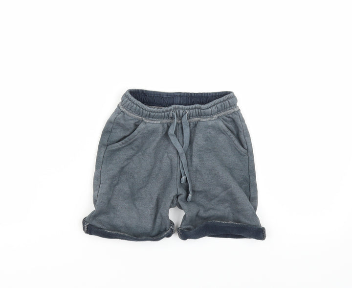 Preworn Boys Grey   Cropped Trousers Size 12-18 Months