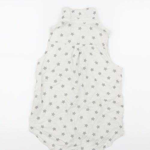 H&M Girls White   Basic Button-Up Size 12 Years