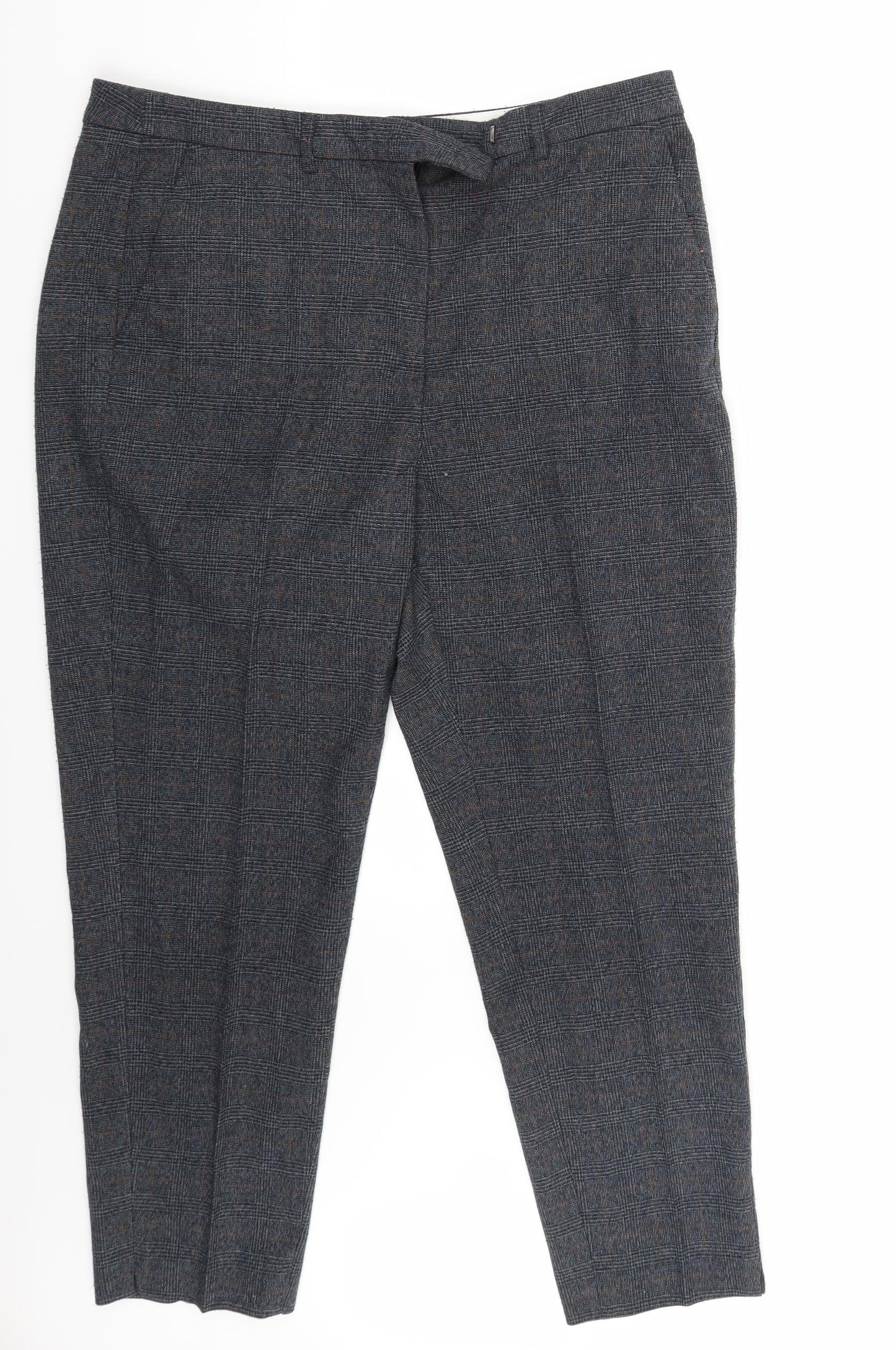 Marks and Spencer Womens Grey   Trousers  Size 16 L27 in