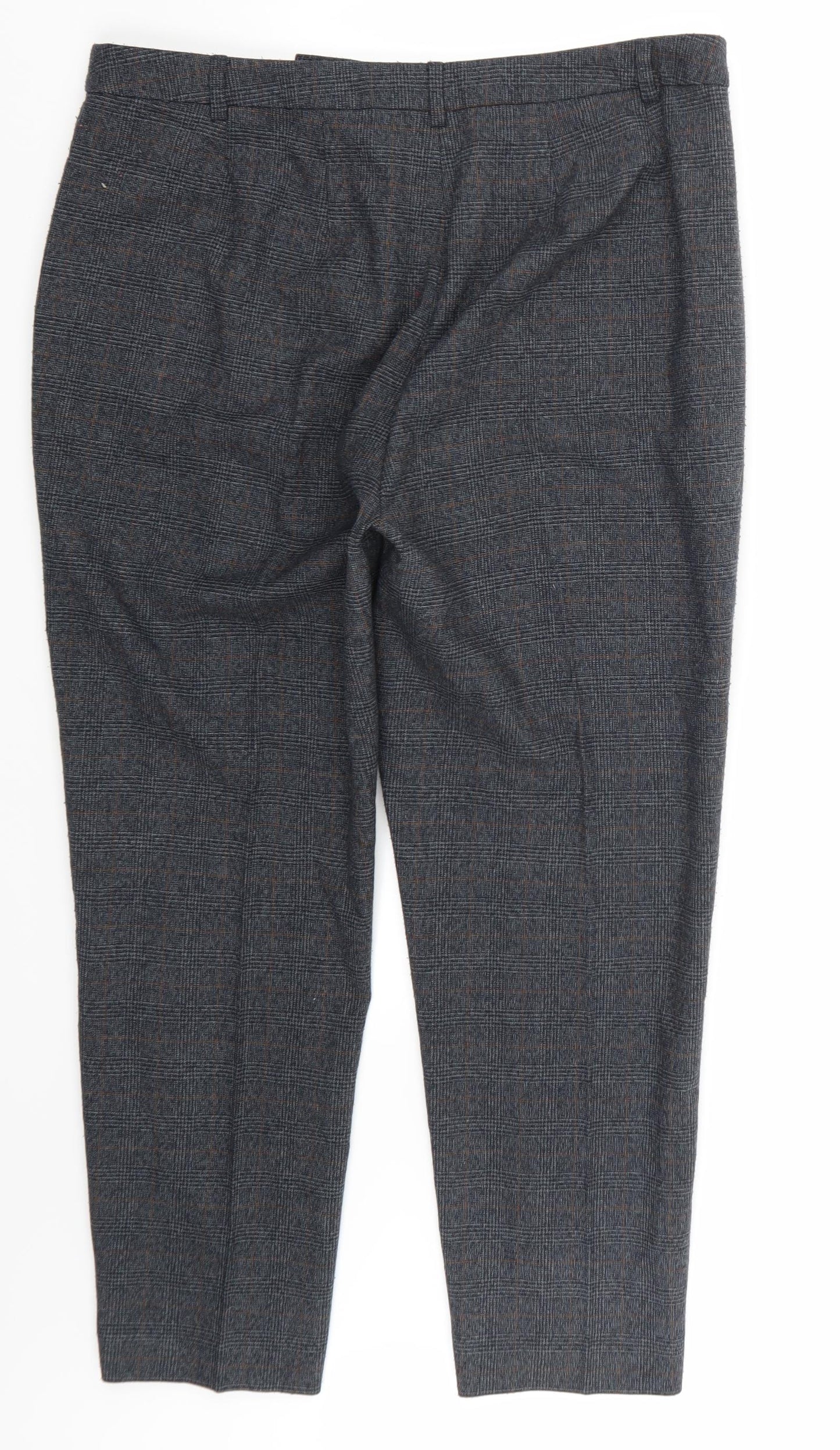 Marks and Spencer Womens Grey   Trousers  Size 16 L27 in