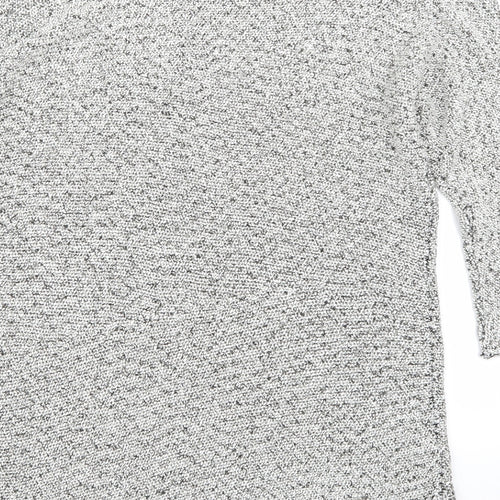 Mandi Womens White   Basic T-Shirt Size 14