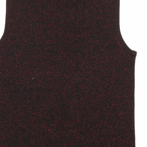 Bonmarché Womens Black   Henley Jumper Size S