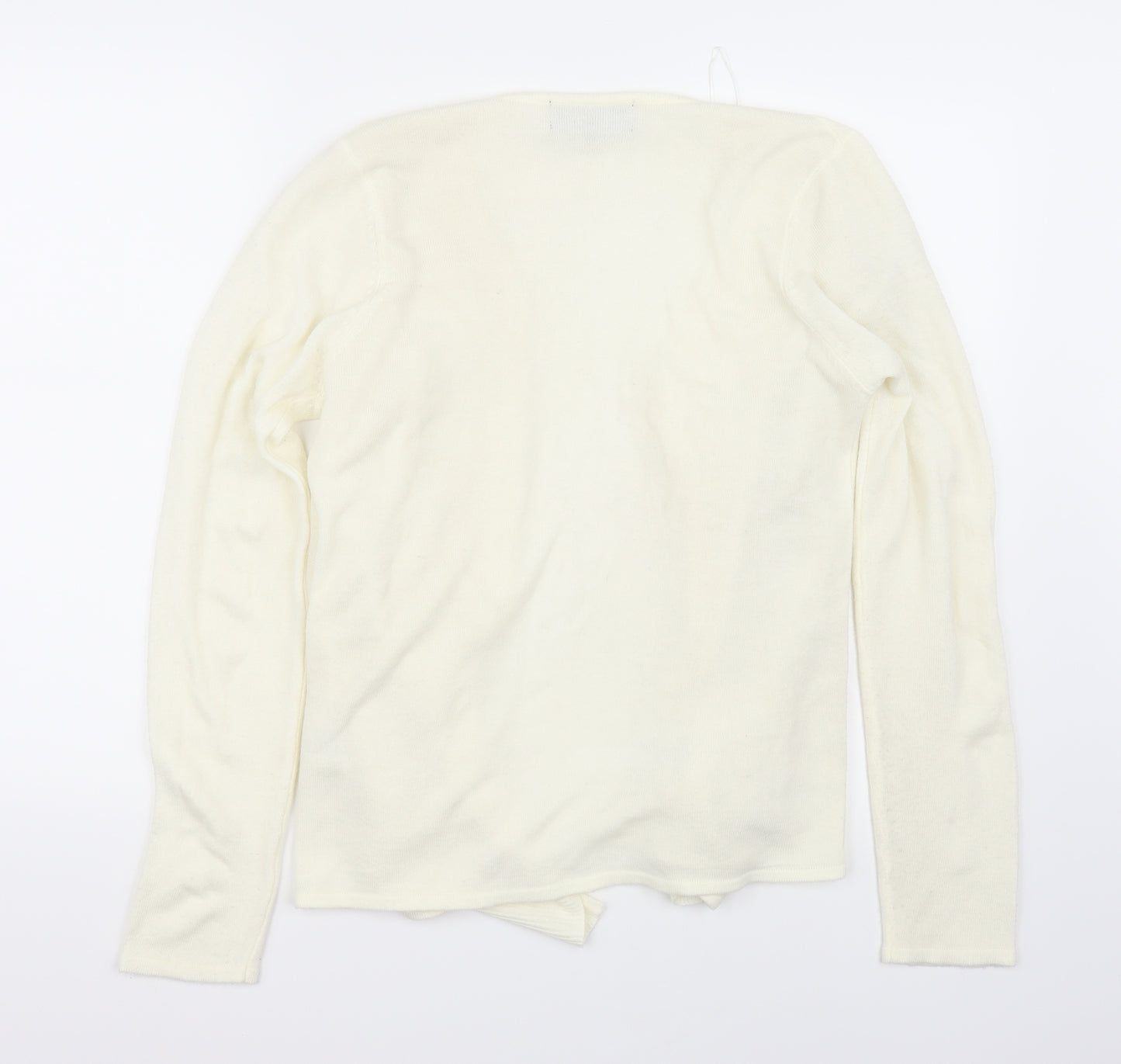 Originals  Womens White   Cardigan Jumper Size M