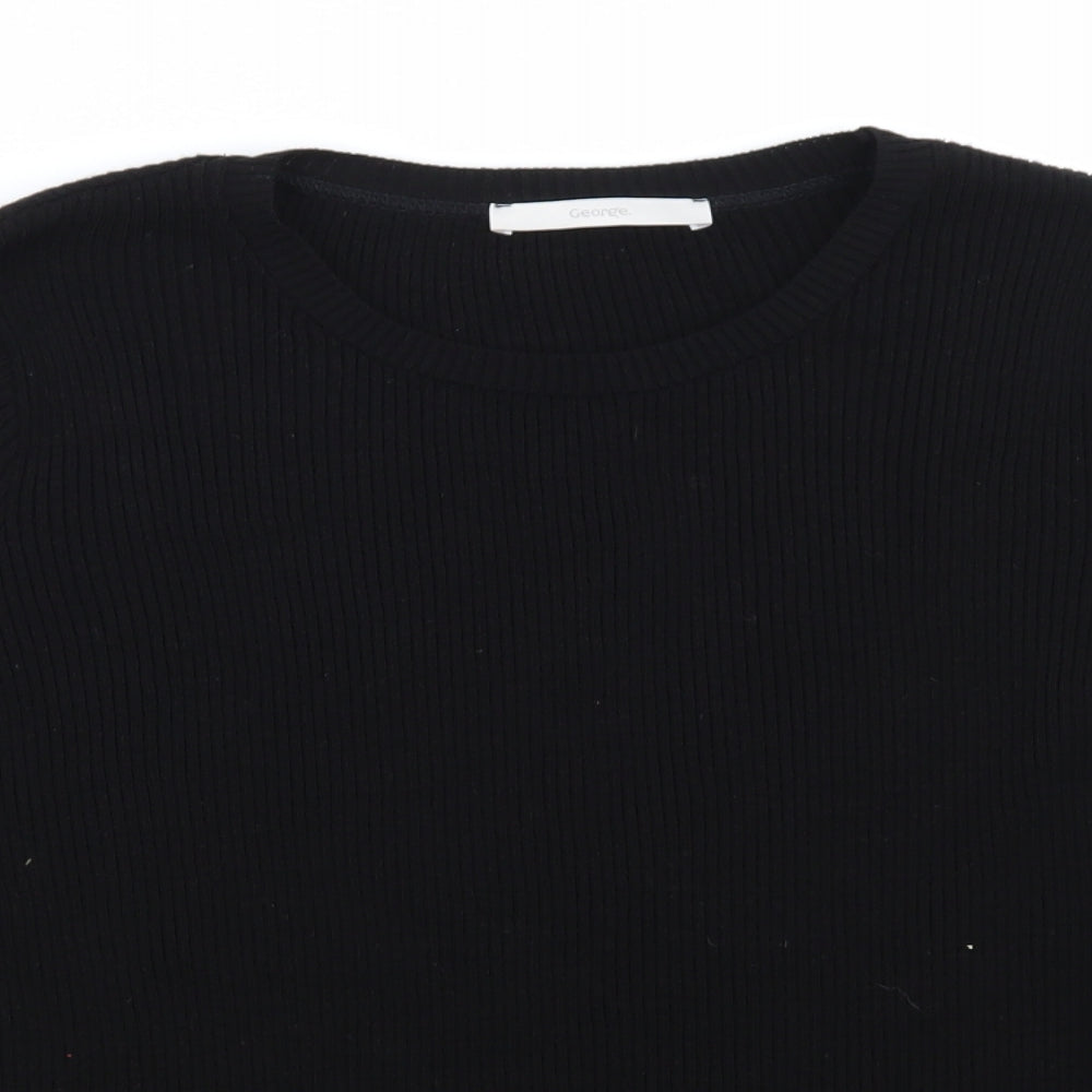 George Womens Black   Pullover Jumper Size 18