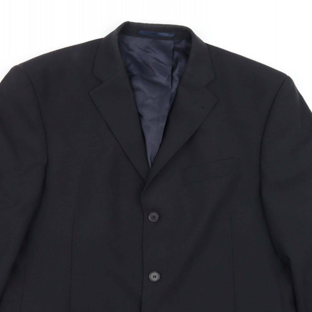 NEXT Mens Black   Jacket Suit Jacket Size 42