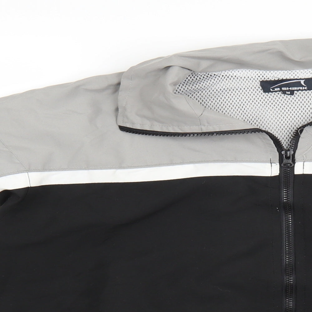 Le shark Mens Grey   Jacket Coat Size M