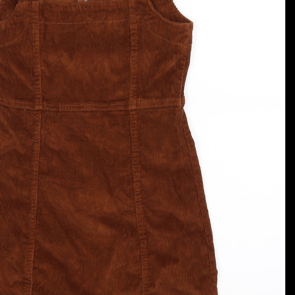 Denim Co Womens Brown  Corduroy Mini  Size 12