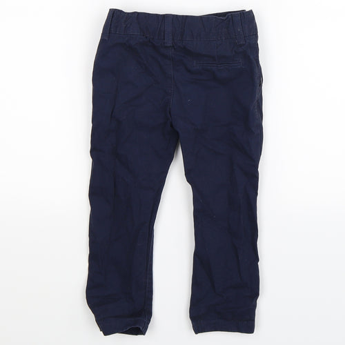 Marks and Spencer Boys Blue   Chino Trousers Size 2-3 Years