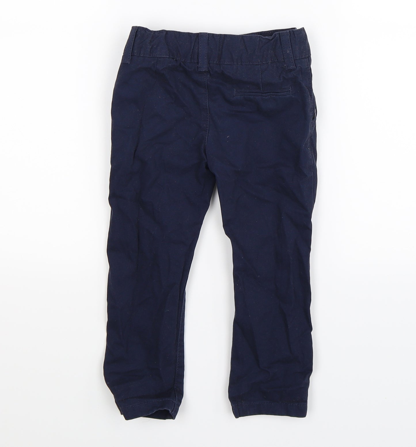 Marks and Spencer Boys Blue   Chino Trousers Size 2-3 Years