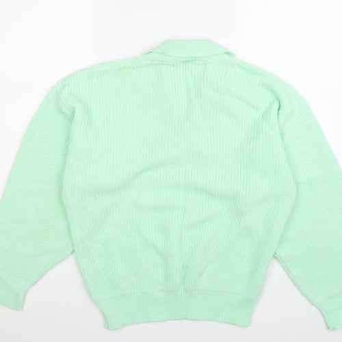 FROG Womens Green  Knit Pullover Jumper Size L