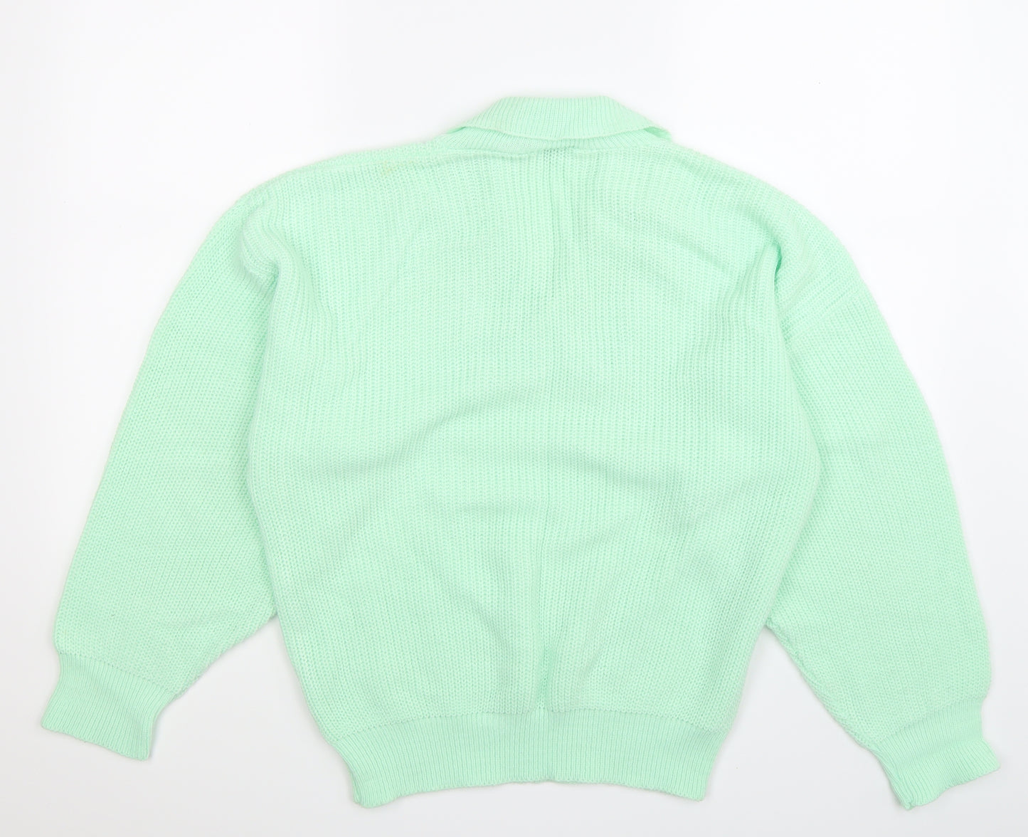 FROG Womens Green  Knit Pullover Jumper Size L