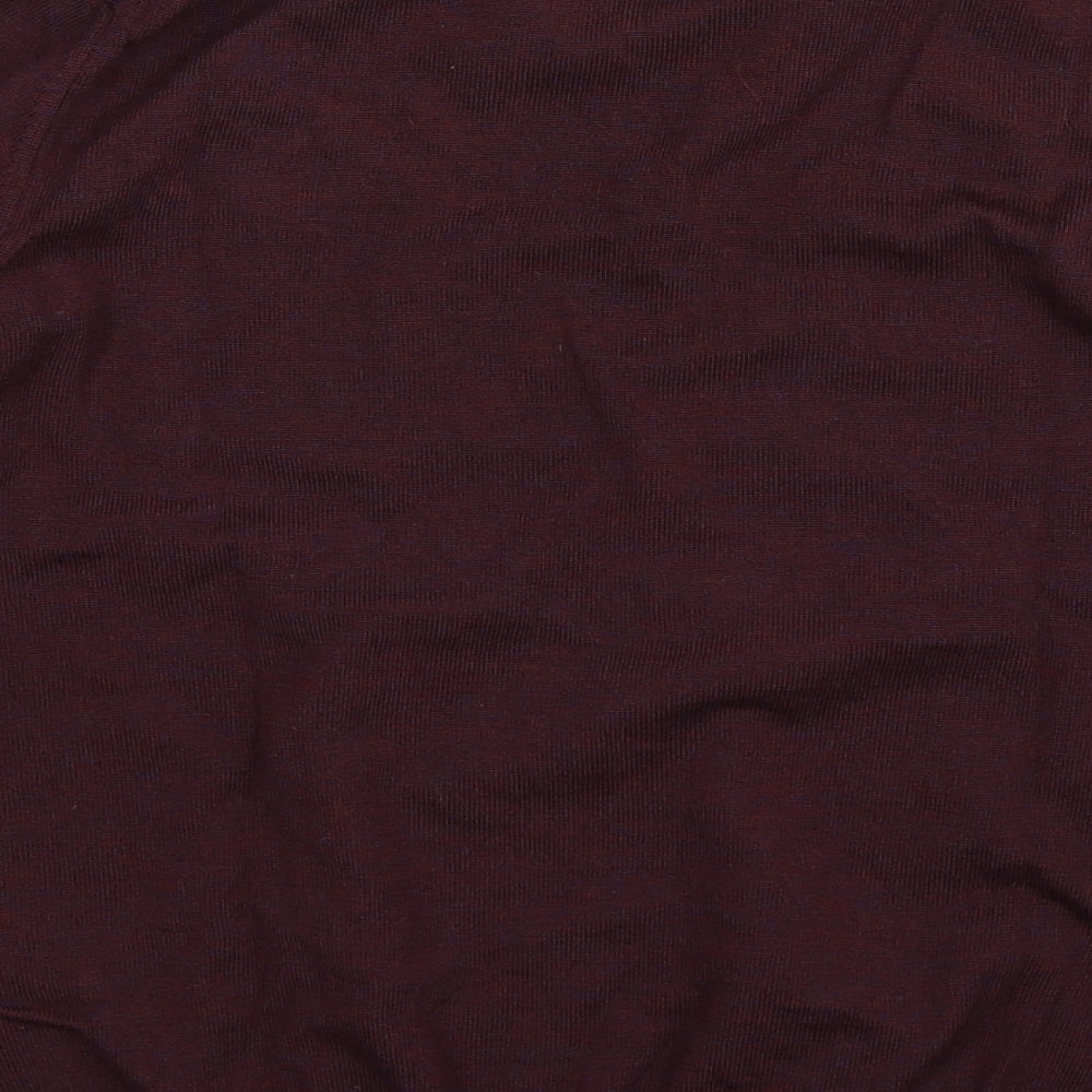 Woolovers Womens Brown  Knit Pullover Jumper Size L