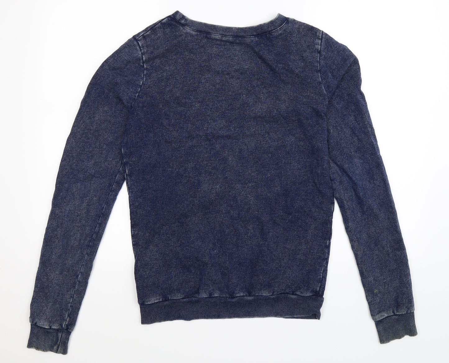 Preworn Womens Blue   Pullover Sweatshirt Size 12