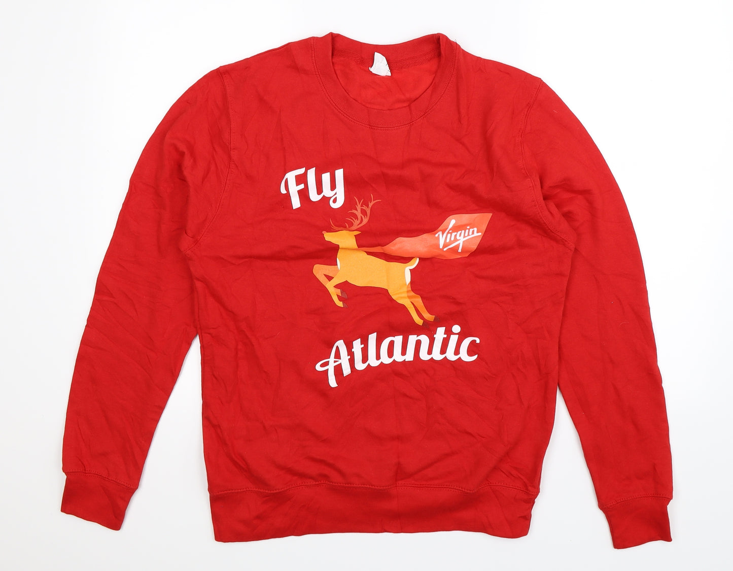 All We Do is Mens Red  Jersey Pullover Sweatshirt Size S