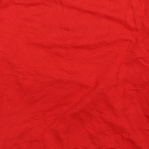 All We Do is Mens Red  Jersey Pullover Sweatshirt Size S
