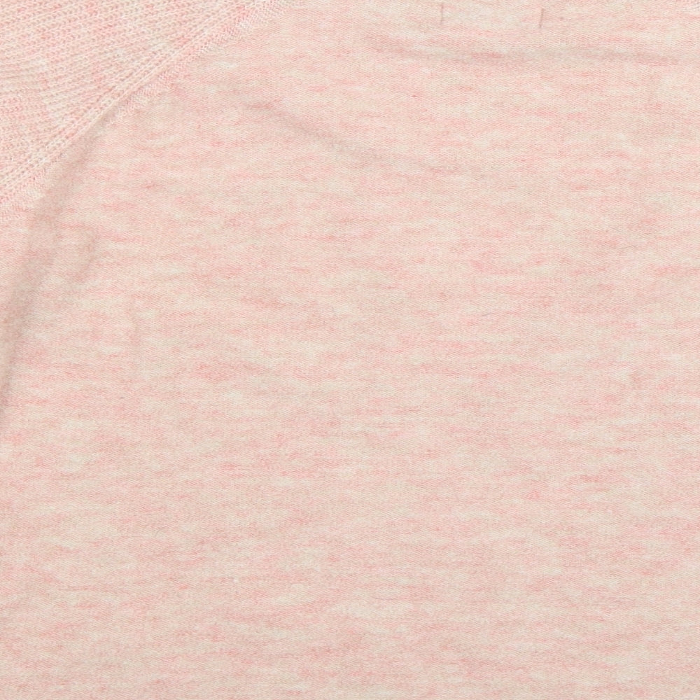 Papaya Womens Beige  Knit Pullover Jumper Size L