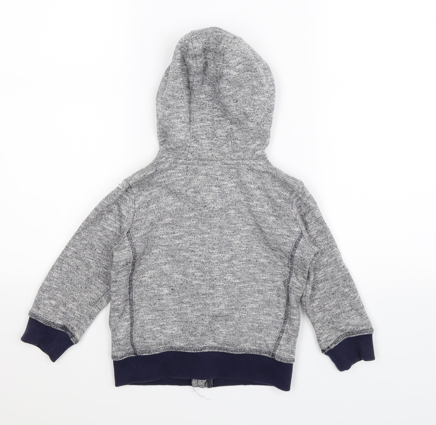 F&F Boys Grey   Full Zip Hoodie Size 3-4 Years