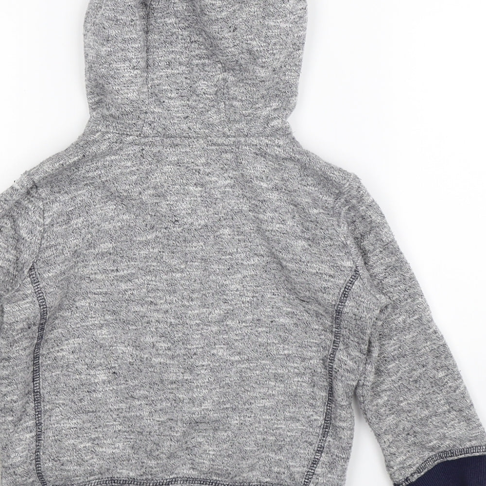 F&F Boys Grey   Full Zip Hoodie Size 3-4 Years