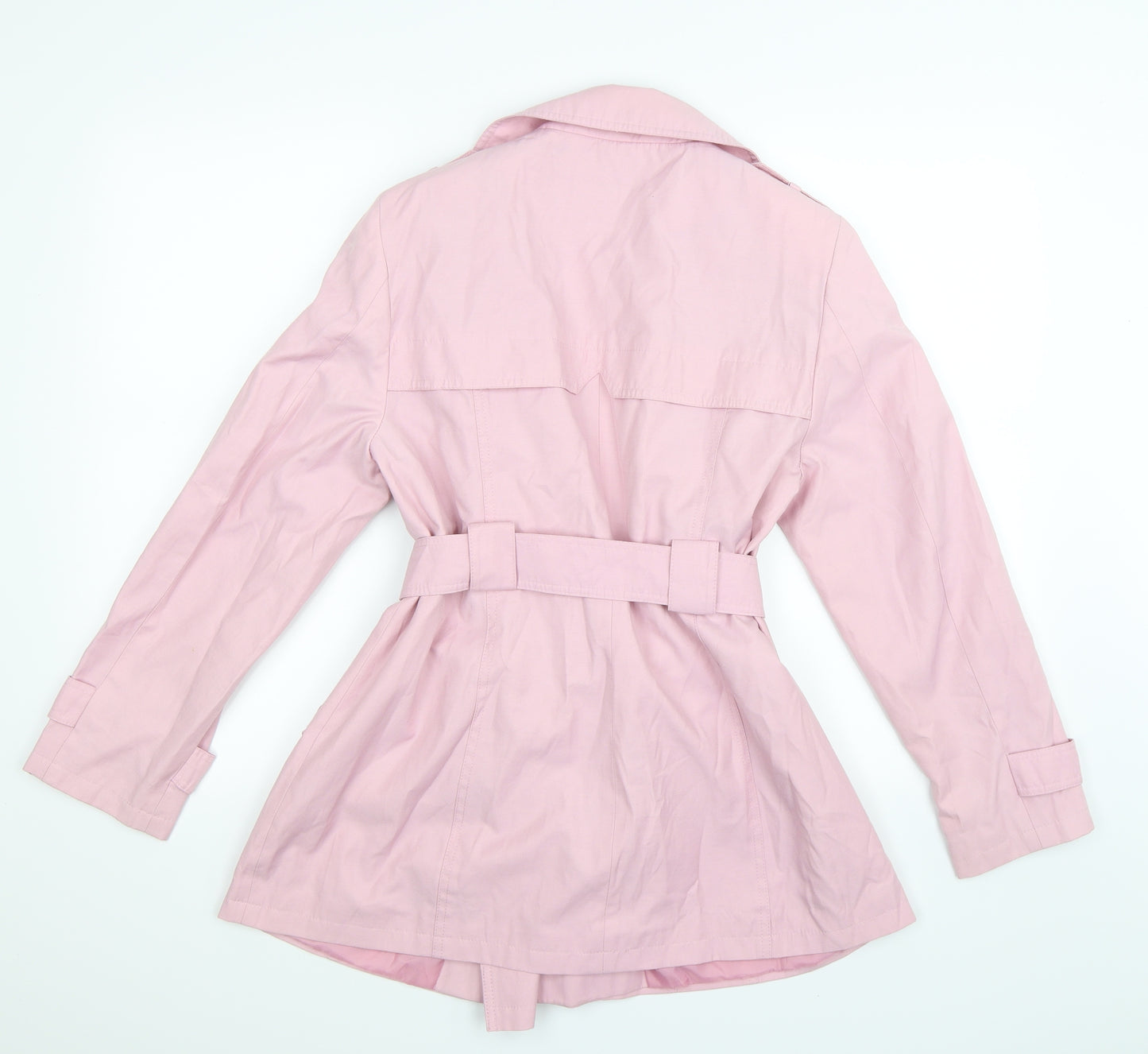 Debenhams Womens Pink   Pea Coat Coat Size 14