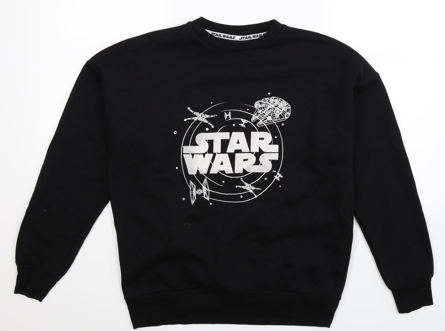 Primark Womens Black   Pullover Sweatshirt Size 6  - Star Wars