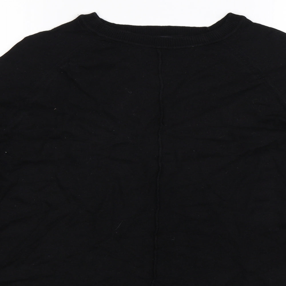Marks and Spencer Womens Black  Knit Pullover Jumper Size 14