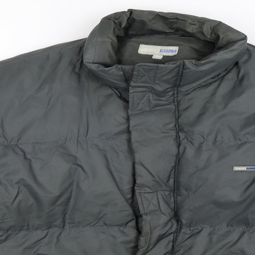 Eisenegger Mens Grey   Puffer Jacket Jacket Size L