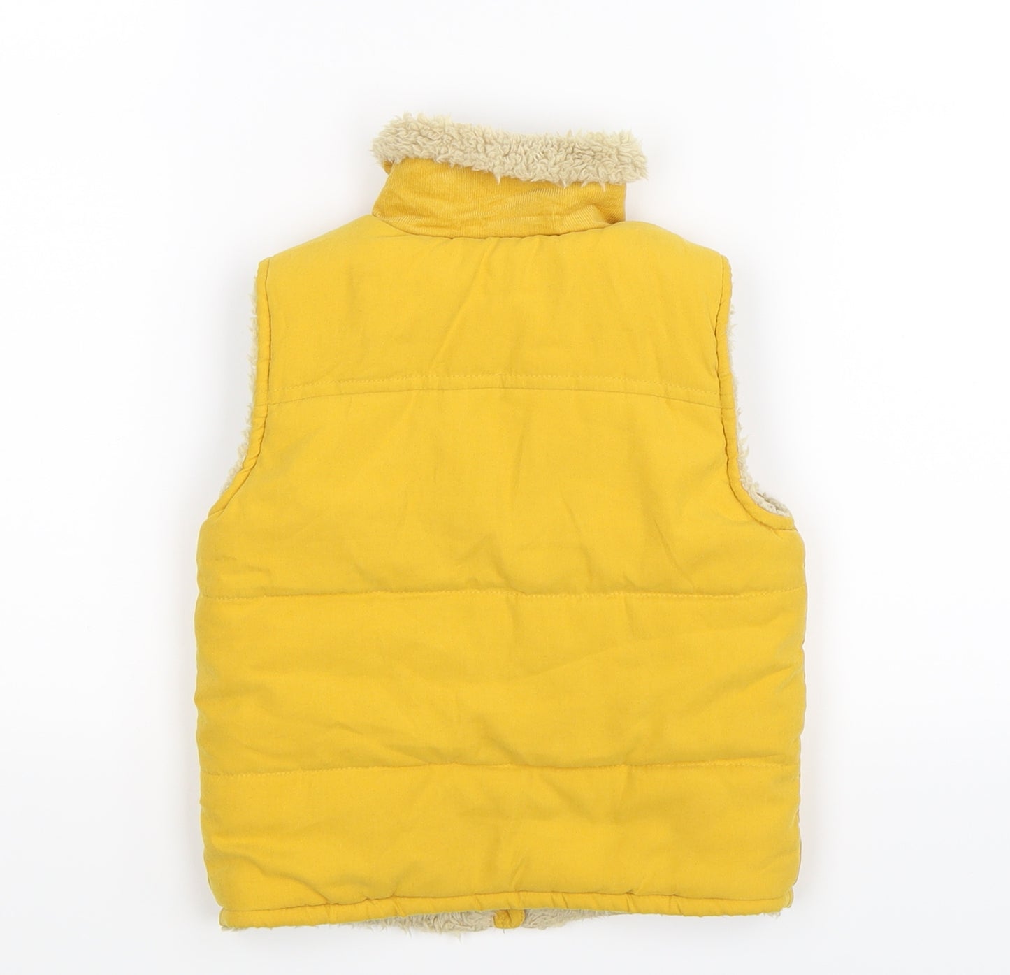 George Baby Yellow   Gilet Jacket Size 12-18 Months