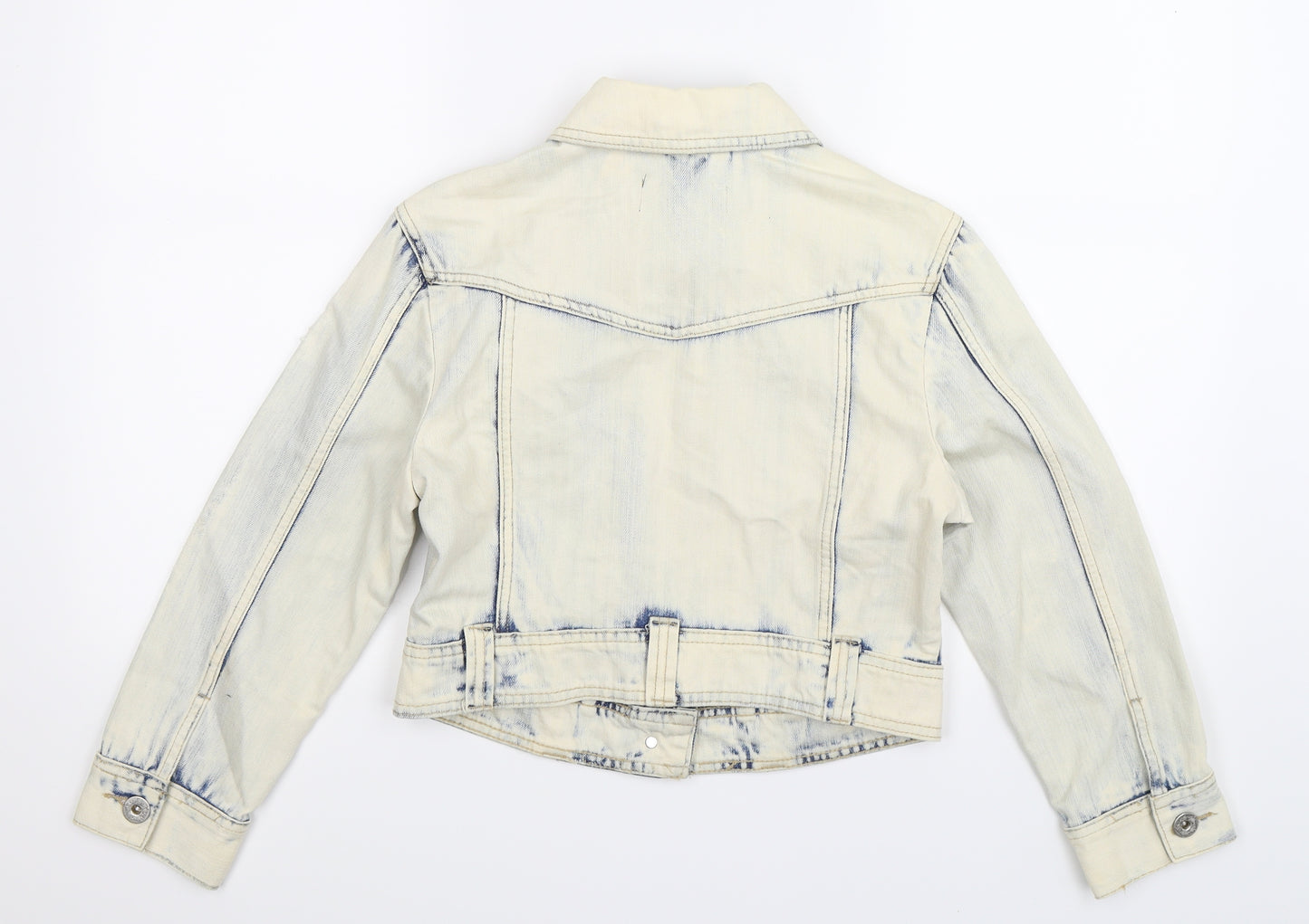 New Look Womens Blue  Denim Jacket  Size 10